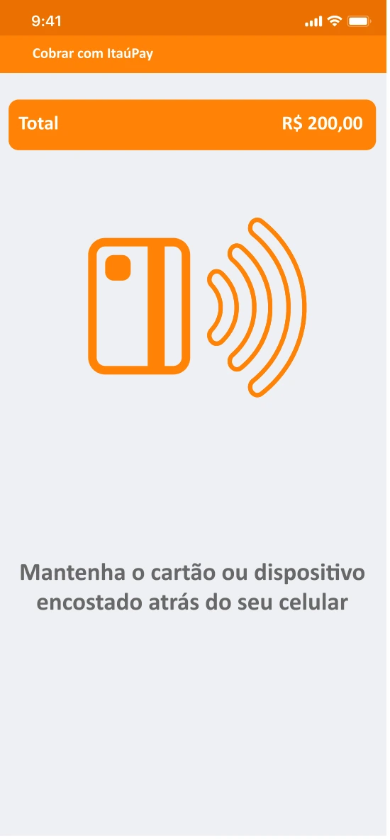 03 · Aproximar o cartão