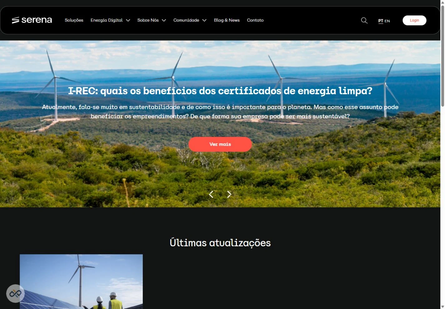 Blog & News / captura da interface em 16/10/2026