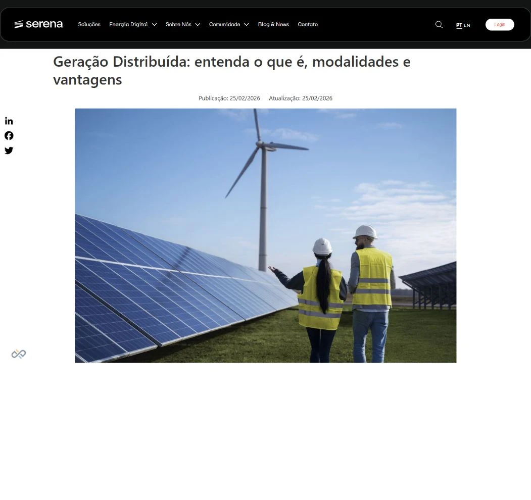 Artigo do blog / captura da interface em 16/10/2026