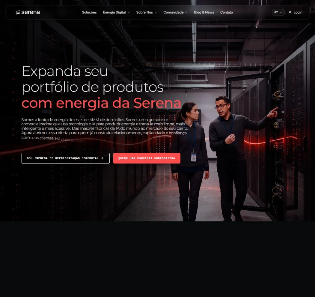 Parceiros / entradas por tipo de relação