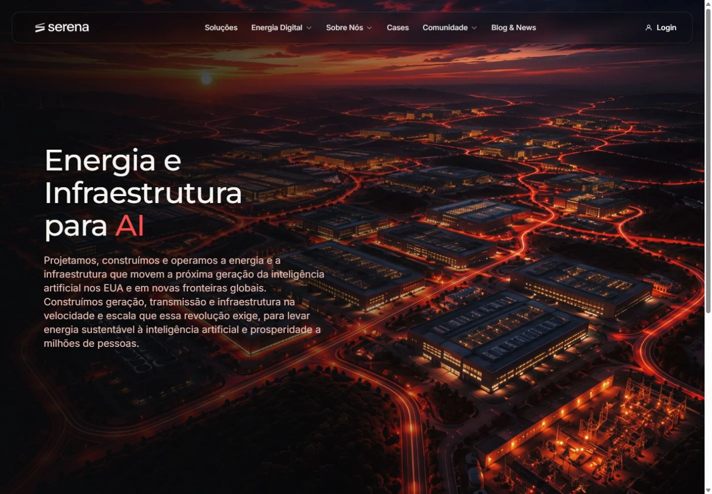Energia e infraestrutura para IA / capítulo da jornada