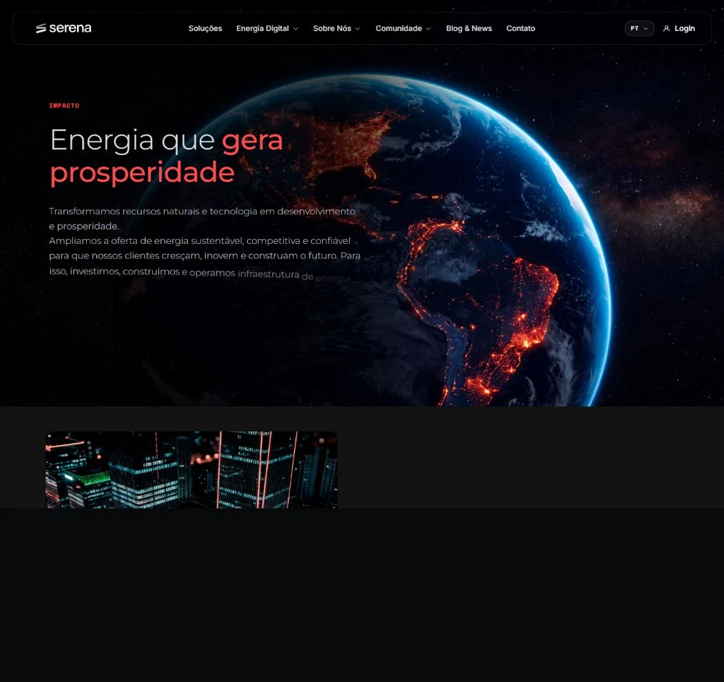 Impacto / captura da interface em 16/10/2026